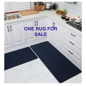 20X48 Inch Kitchen Rug Mats - NAVY